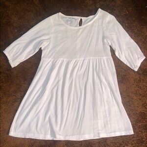 M/SF/T Mad Minds White Midi Sundress